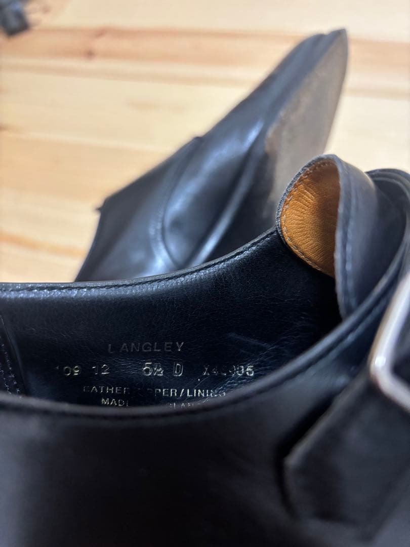 クロケット&ジョーンズ バンドグレード 5 1/2D純正シューツリー付き