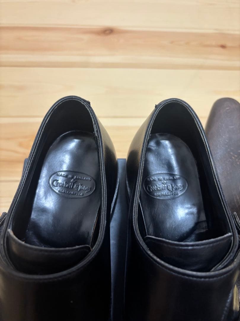 クロケット&ジョーンズ バンドグレード 5 1/2D純正シューツリー付き