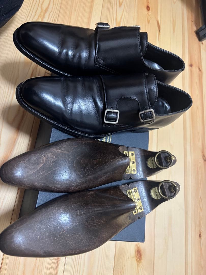 クロケット&ジョーンズ バンドグレード 5 1/2D純正シューツリー付き