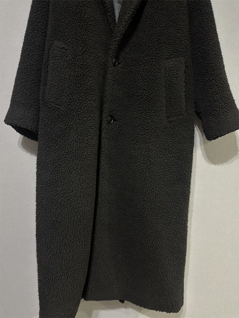 美品 glamb グラム ボアロングコート 定価4万円