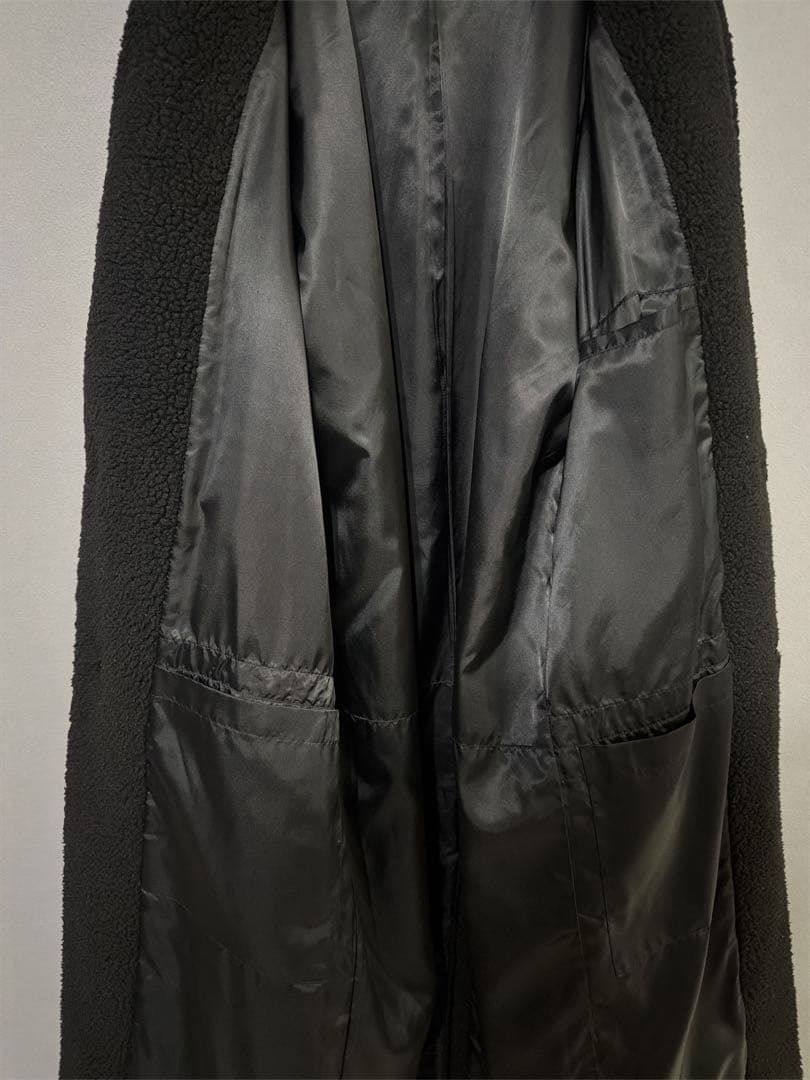 美品 glamb グラム ボアロングコート 定価4万円