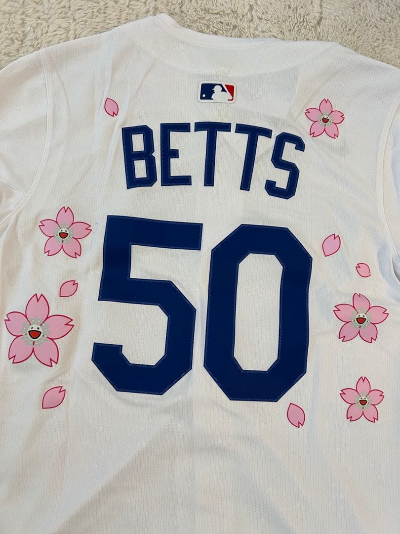 村上隆 MLB TOKYO SERIES BETTS ベッツ ユニフォーム S