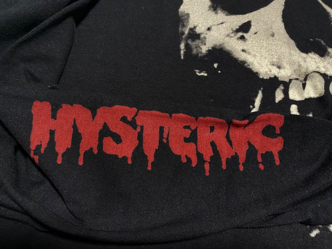 サイズL ヒステリックグラマー スカルベリーロングTシャツ