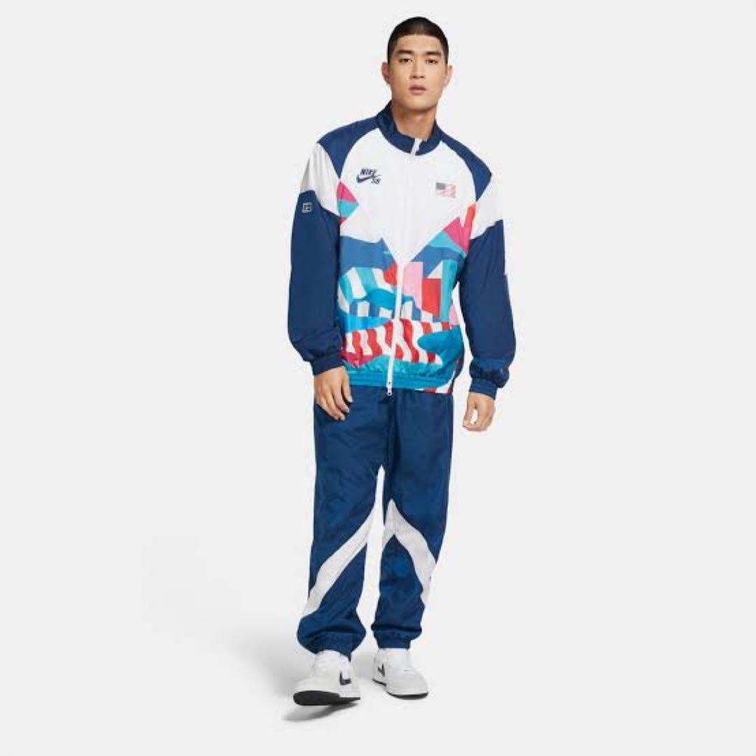 メ*き様 NIKE SB USA トラックスーツ ジャージ セットアップ 2XL
