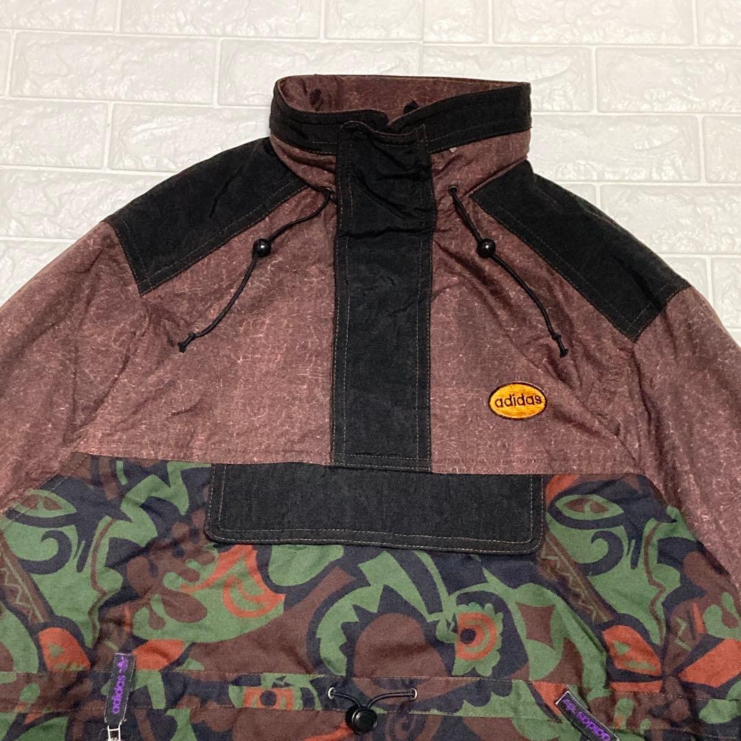 激レア adidas 90s スノボウェア アノラックジャケット デサント XL