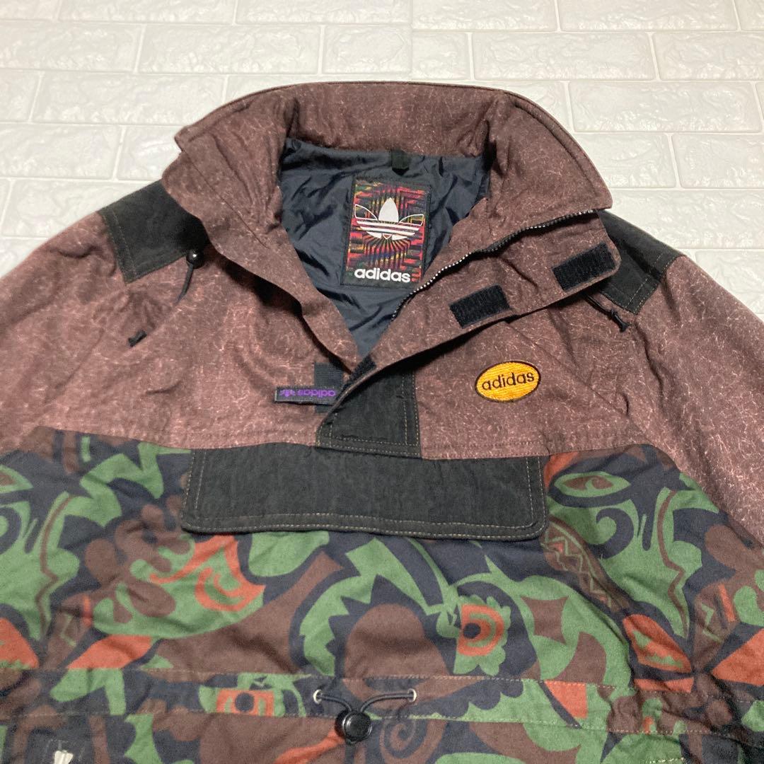 激レア adidas 90s スノボウェア アノラックジャケット デサント XL
