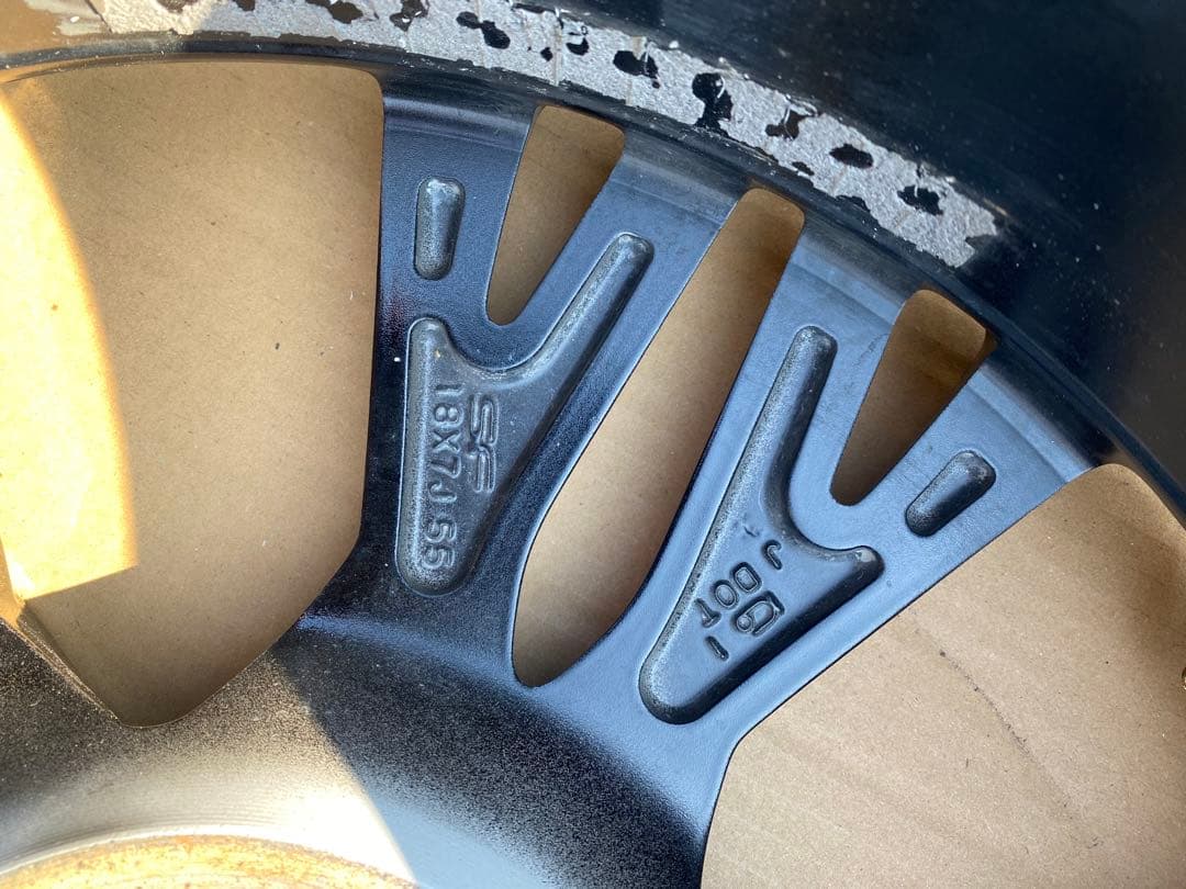 オデッセイ 純正ホイール 18×7J ２本セット