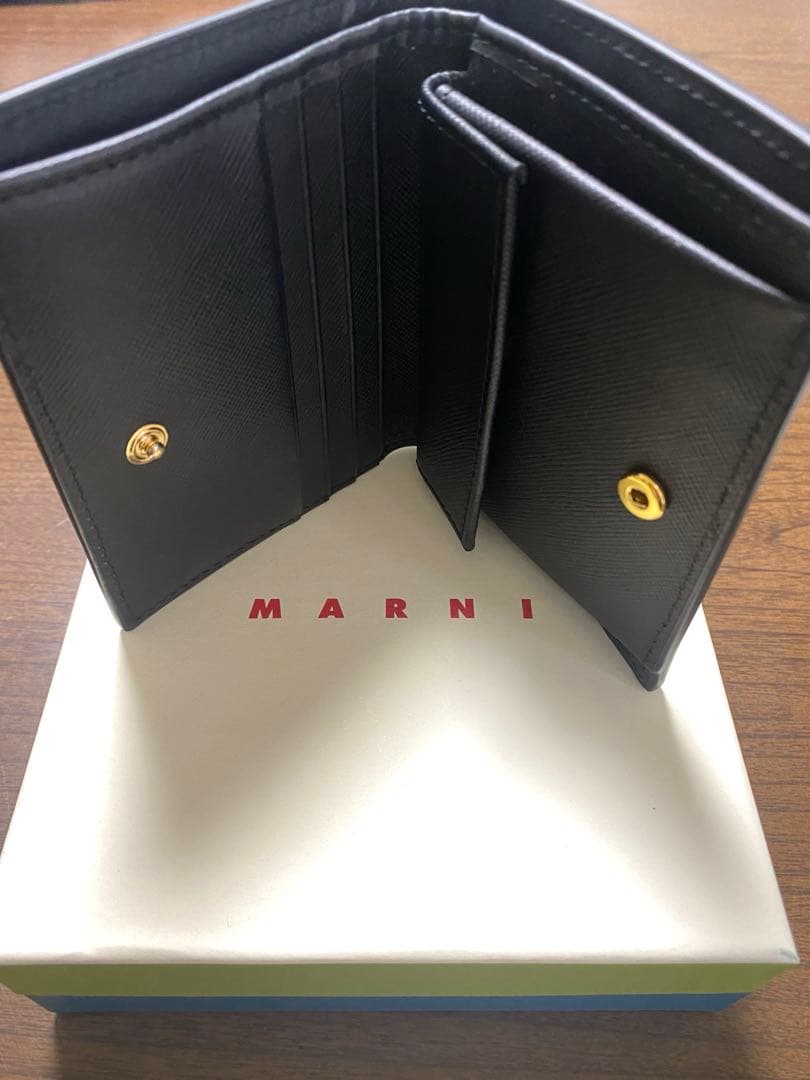MARNI VANITOSI レザー2つ折りウォレット