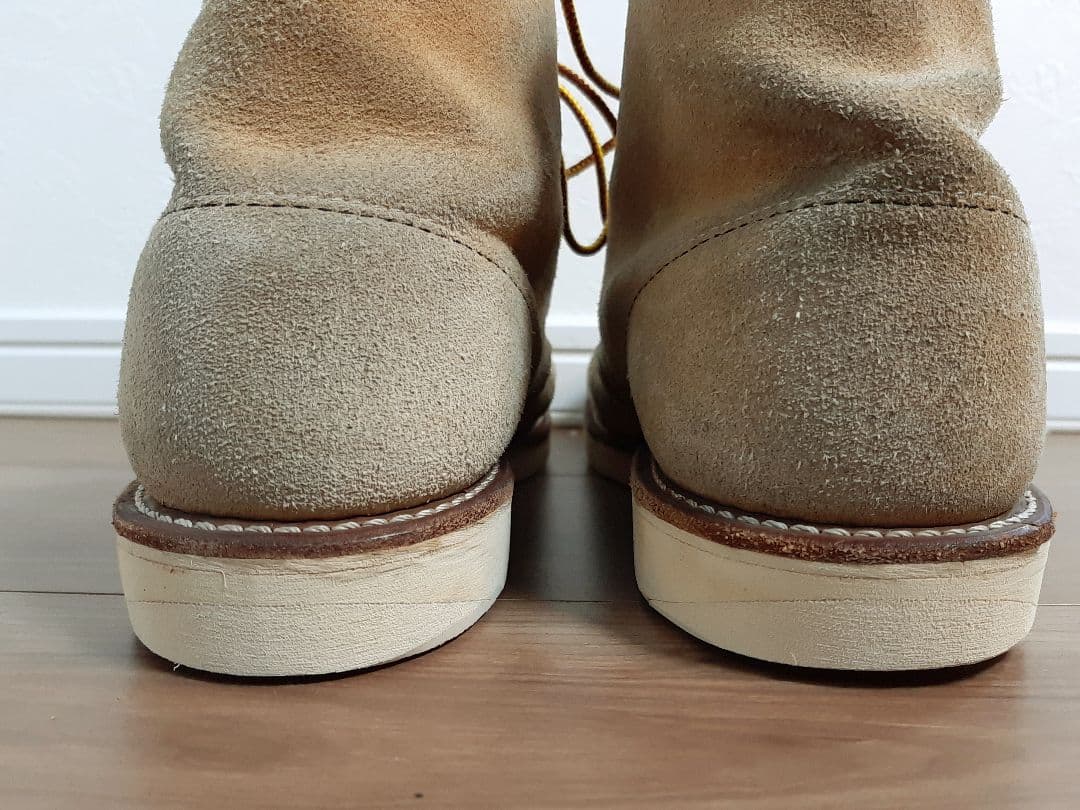 レッドウィング　８１６７　サイズ１０Ｄ　２８センチ ベージュ スエード