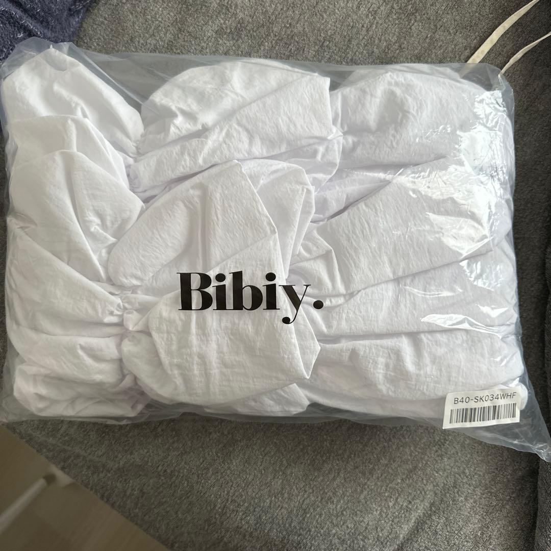 Bibiy SERENA BALLOON SKIRT ホワイト