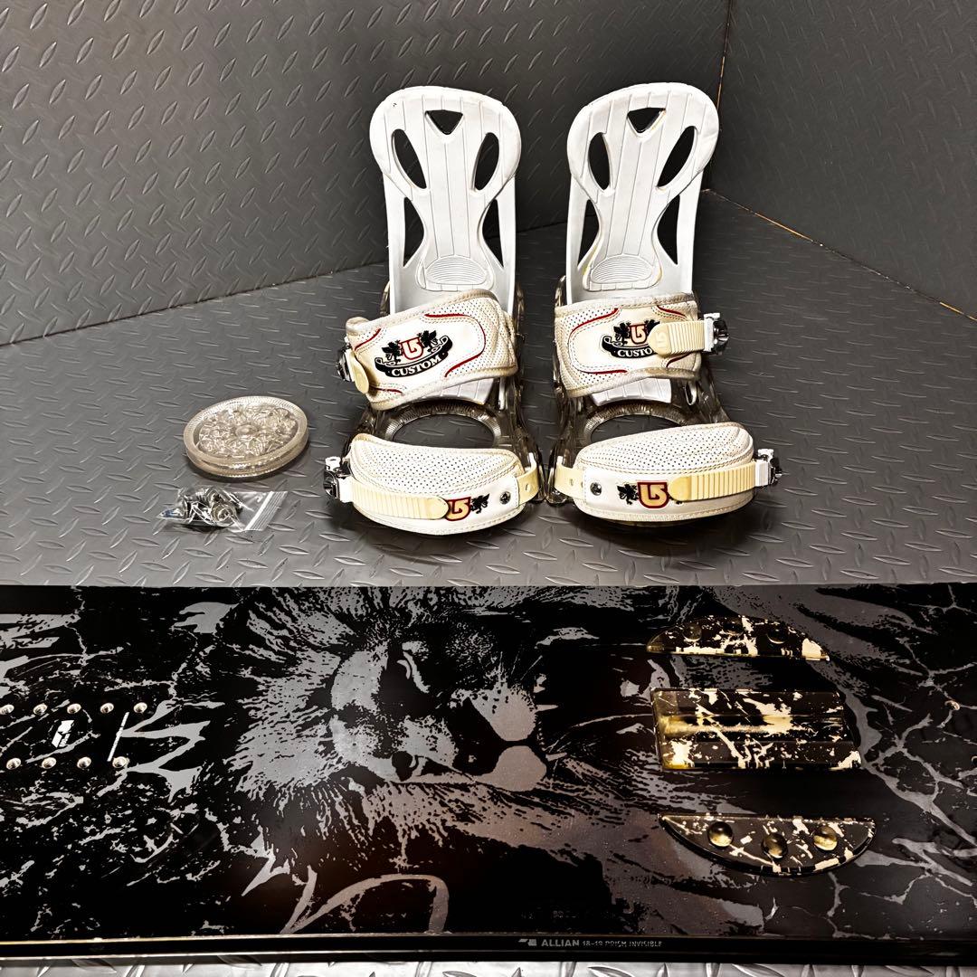 【メンズ】ALLIAN PRISM 155cm カスタム付き ボード2点セット！