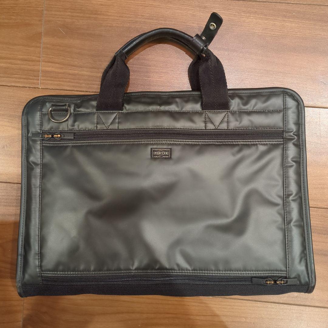 PORTER ブラック ナイロンバッグ