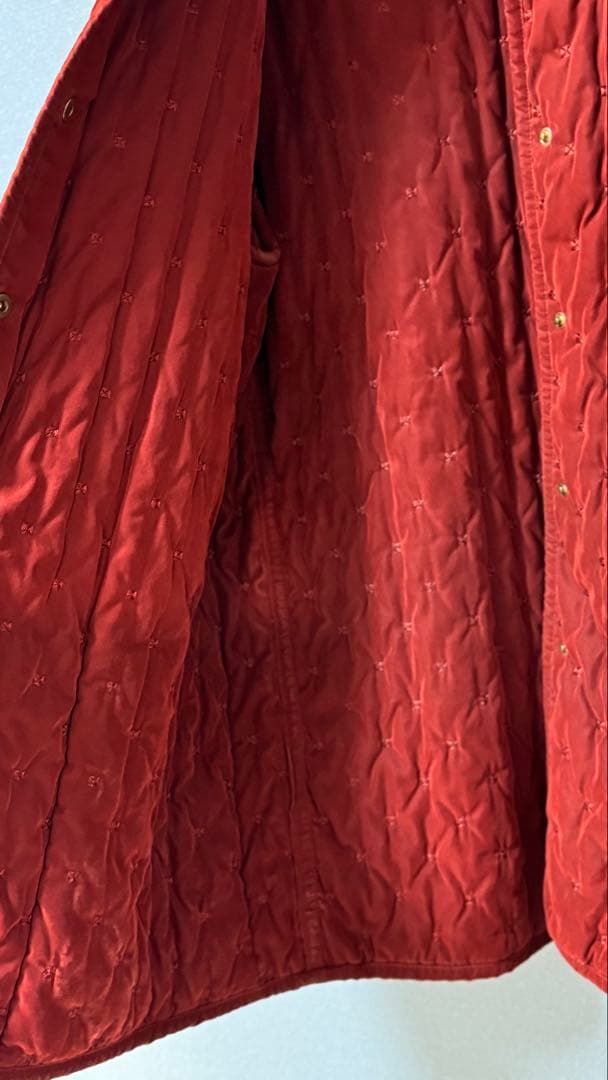 HERMES エルメス コットン キルティング ジャケット ハーフコート 中綿