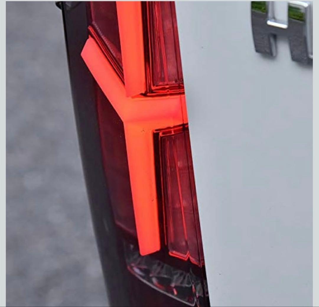 ハイエース テールランプ テールライト シーケンシャルウインカー流れるウインカー