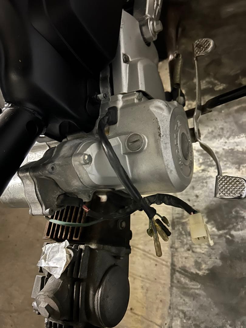 専用出品スーパーカブ90 カスタム セル付き　エンジン　純正　12v ホンダ