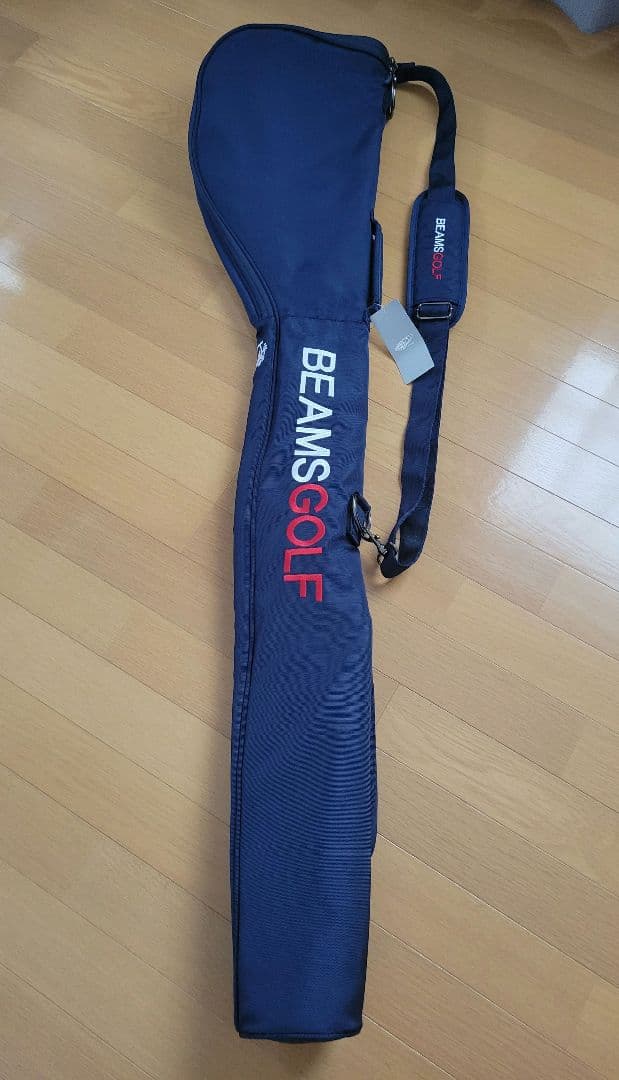 BEAMS GOLF ゴルフバッグ ネイビー　タグ付き