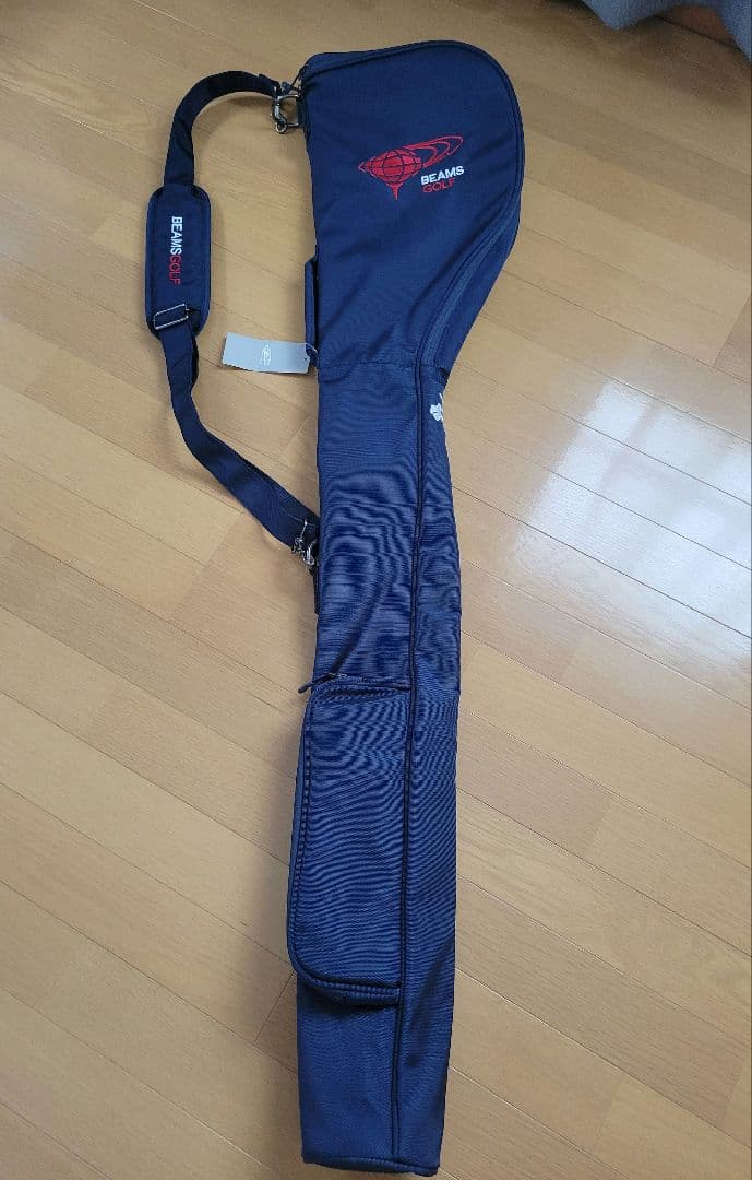 BEAMS GOLF ゴルフバッグ ネイビー　タグ付き