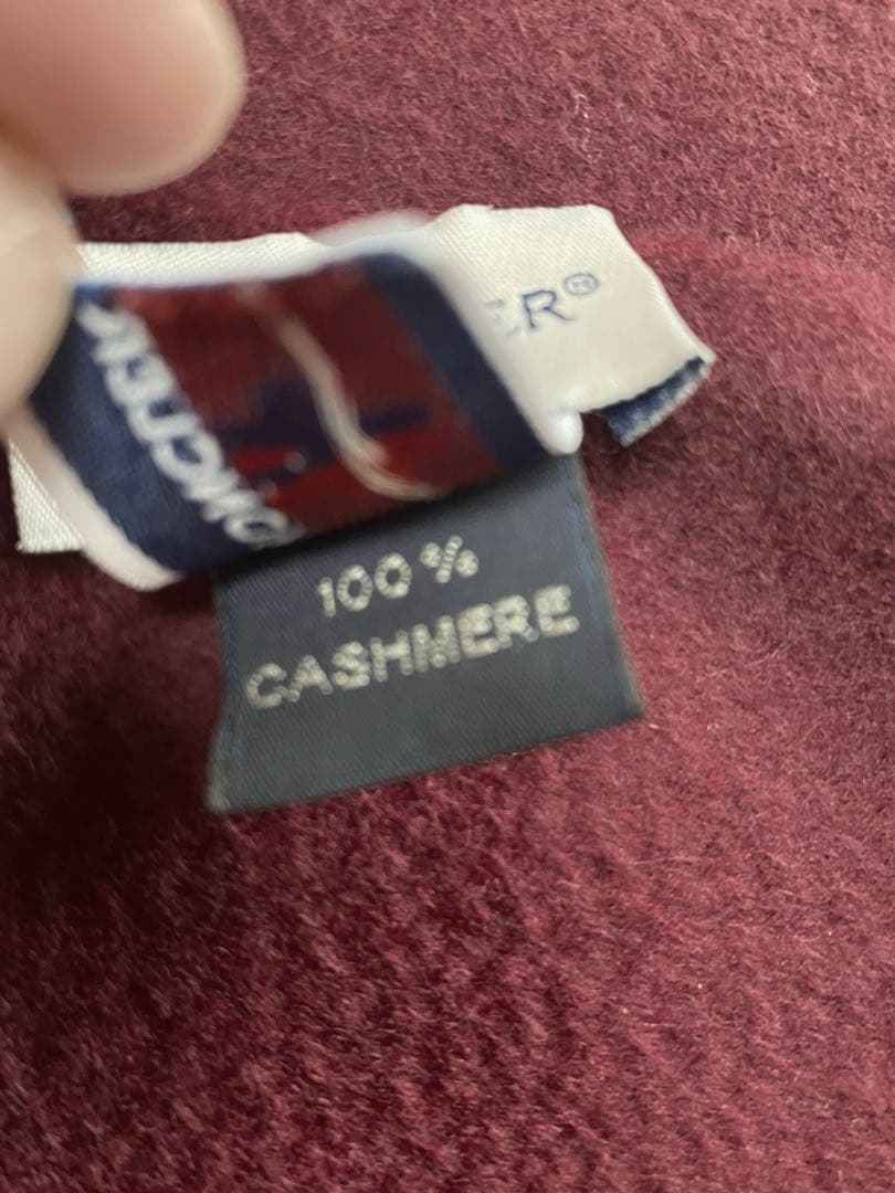 モンクレール　カシミヤマフラー