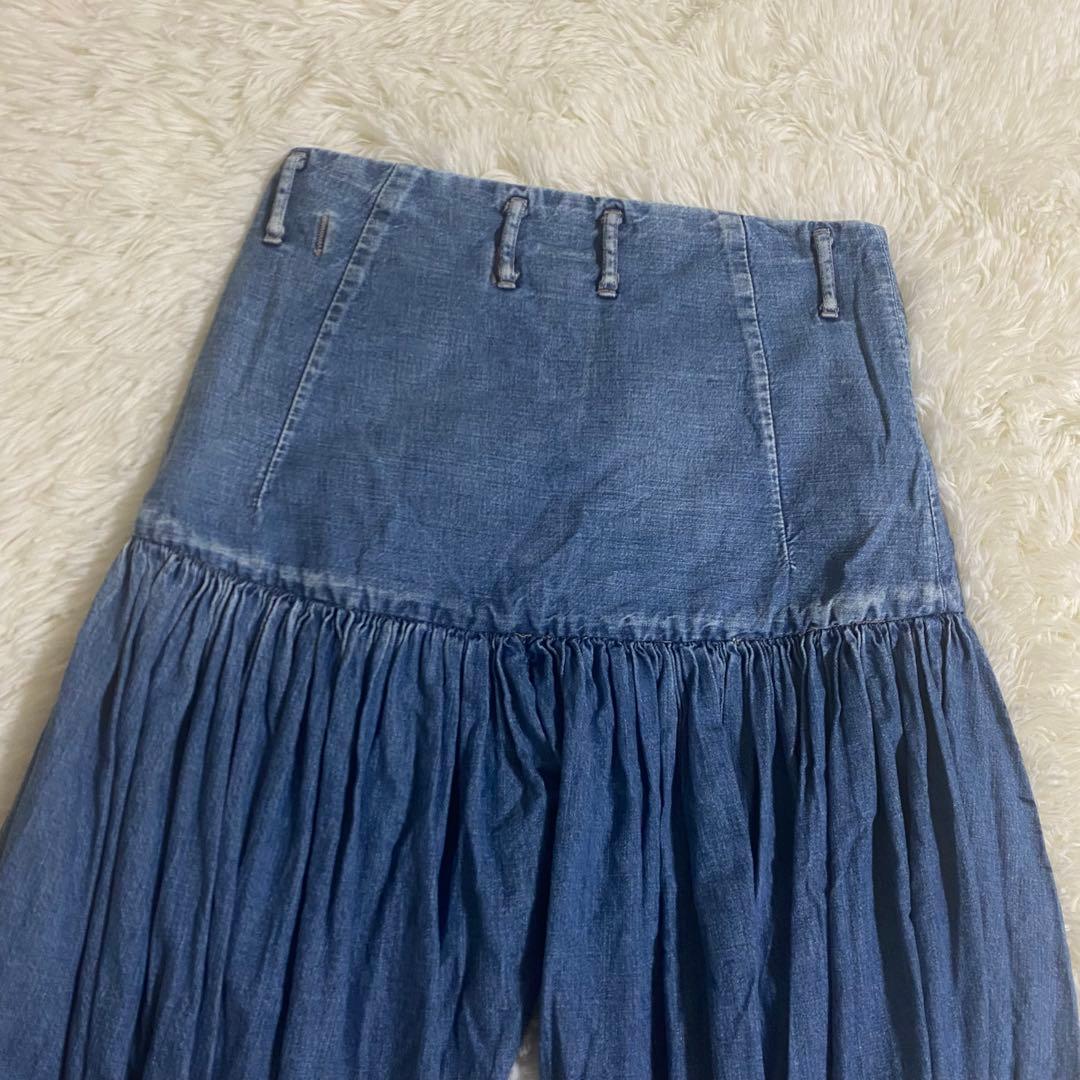 KAPITAL キャピタル　バルーン　デニムパンツ　0 レディース