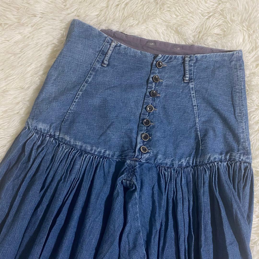 KAPITAL キャピタル　バルーン　デニムパンツ　0 レディース