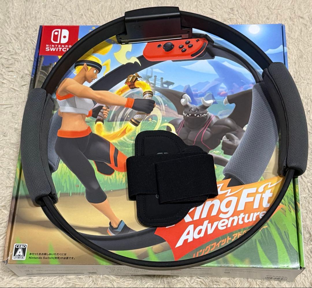 任天堂Switch バッテリー強化版＋Ring Fit Adventure