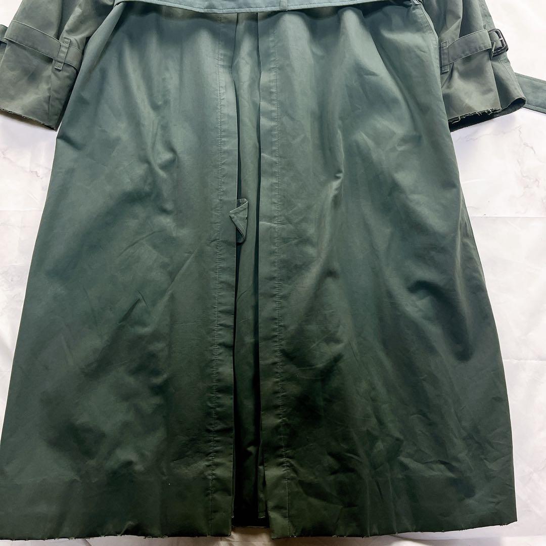 希少✨Burberry トレンチコート カーキ ノバチェック ベルト付 袖ベルト