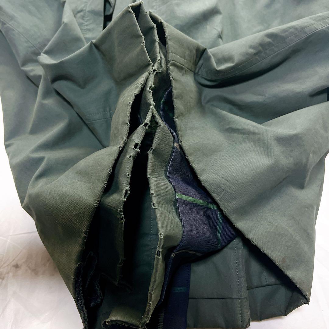 希少✨Burberry トレンチコート カーキ ノバチェック ベルト付 袖ベルト