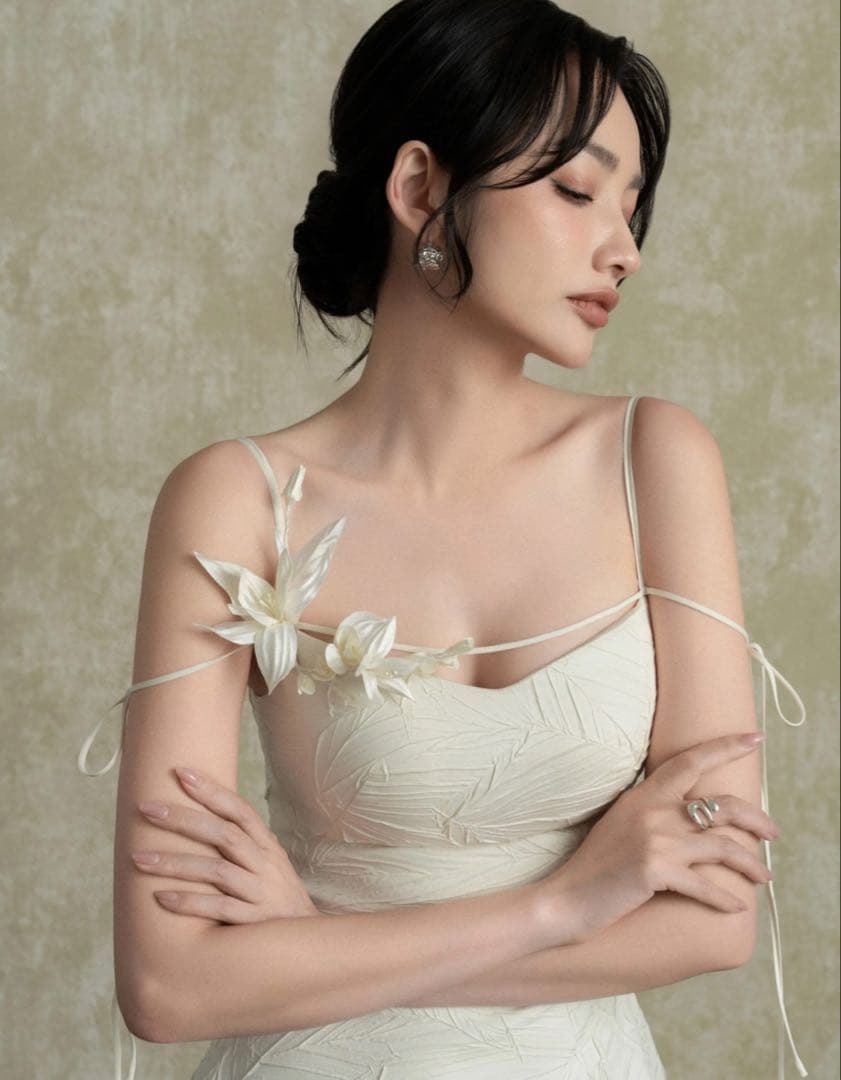 Denio ミドル丈　ドレス　ワンピース