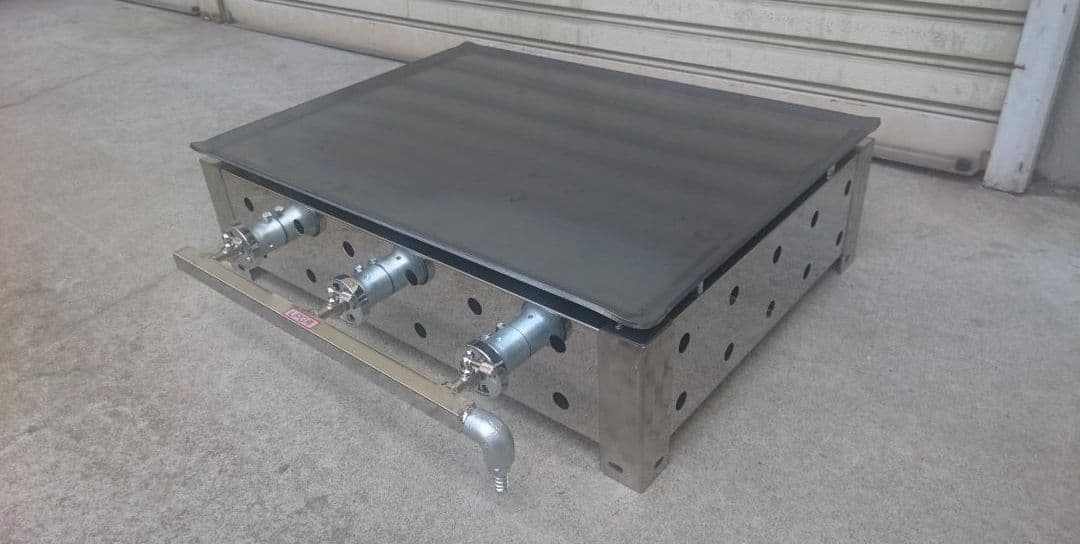 2万円台　新品グリラー　未使用　業務用にも　プロパンガスグリドル　鉄板焼グリラー