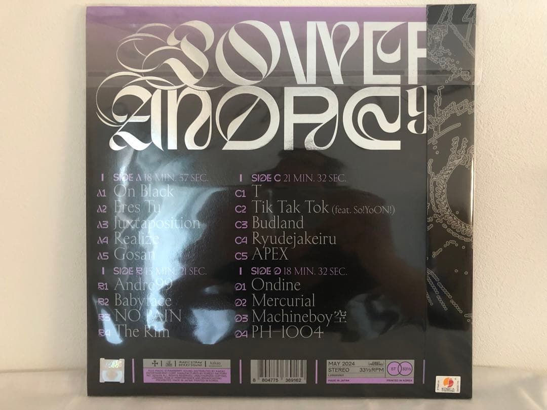 シリカゲル Silica Gel Power Andre 99 2LP アナログ