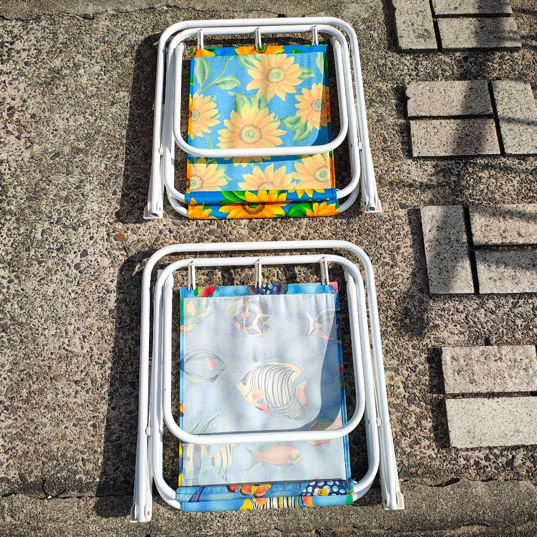 ※本日限定値下げ24時まで※折りたたみ式アウトドアチェア 2脚セット