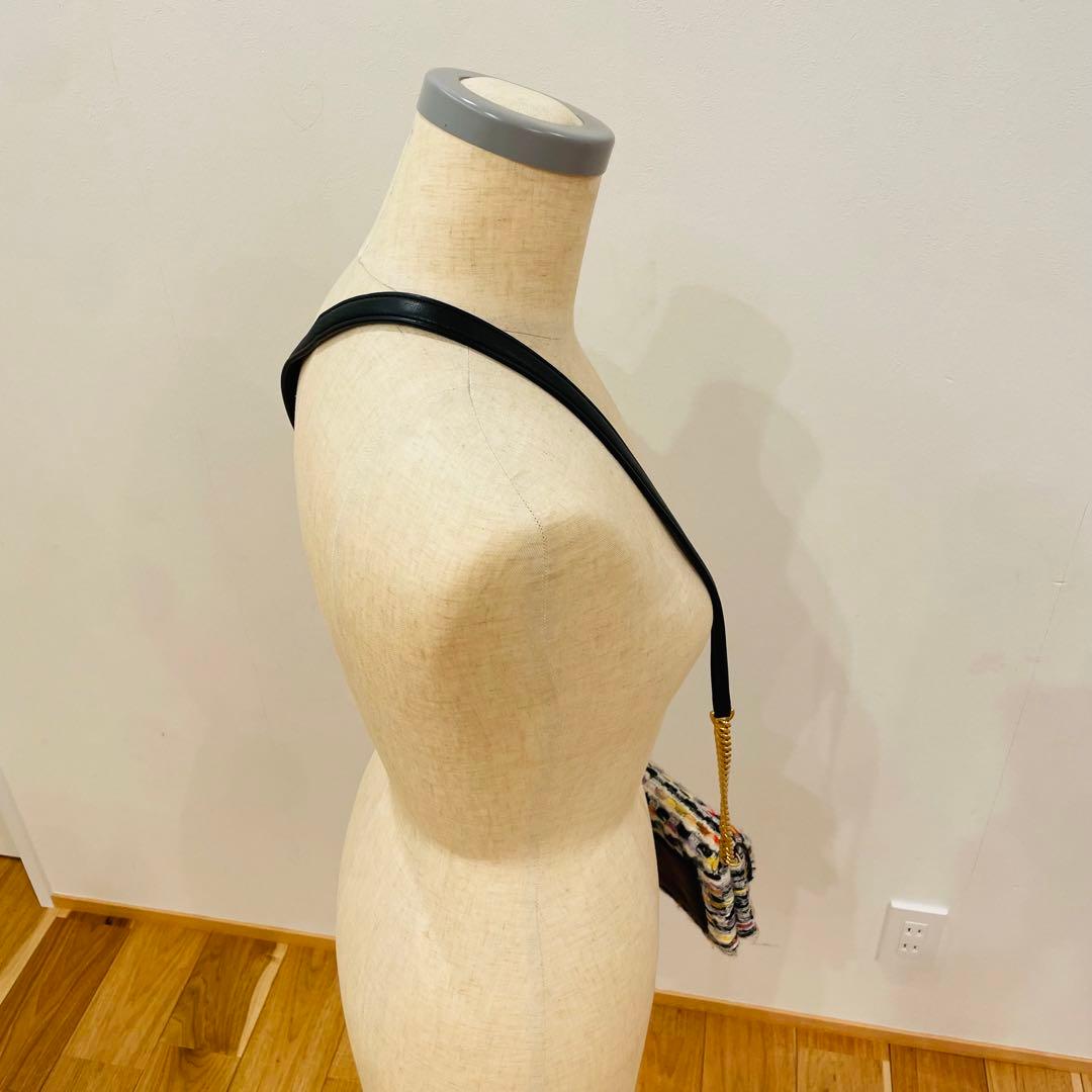 TORY BUSCH トリーバーチ バッグ ショルダーウォレット キラ ツイード