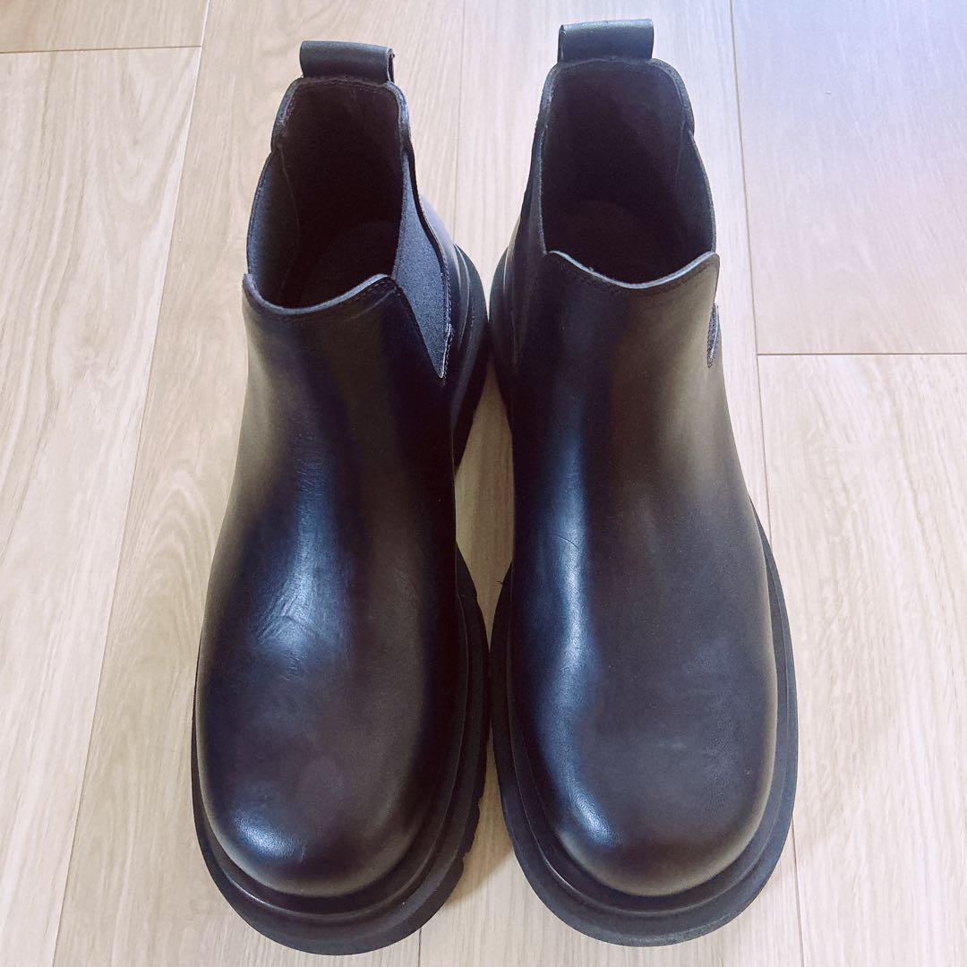 BOTTEGA VENETAボッテガヴェネタ　ラグ チェルシーアンクルブーツ