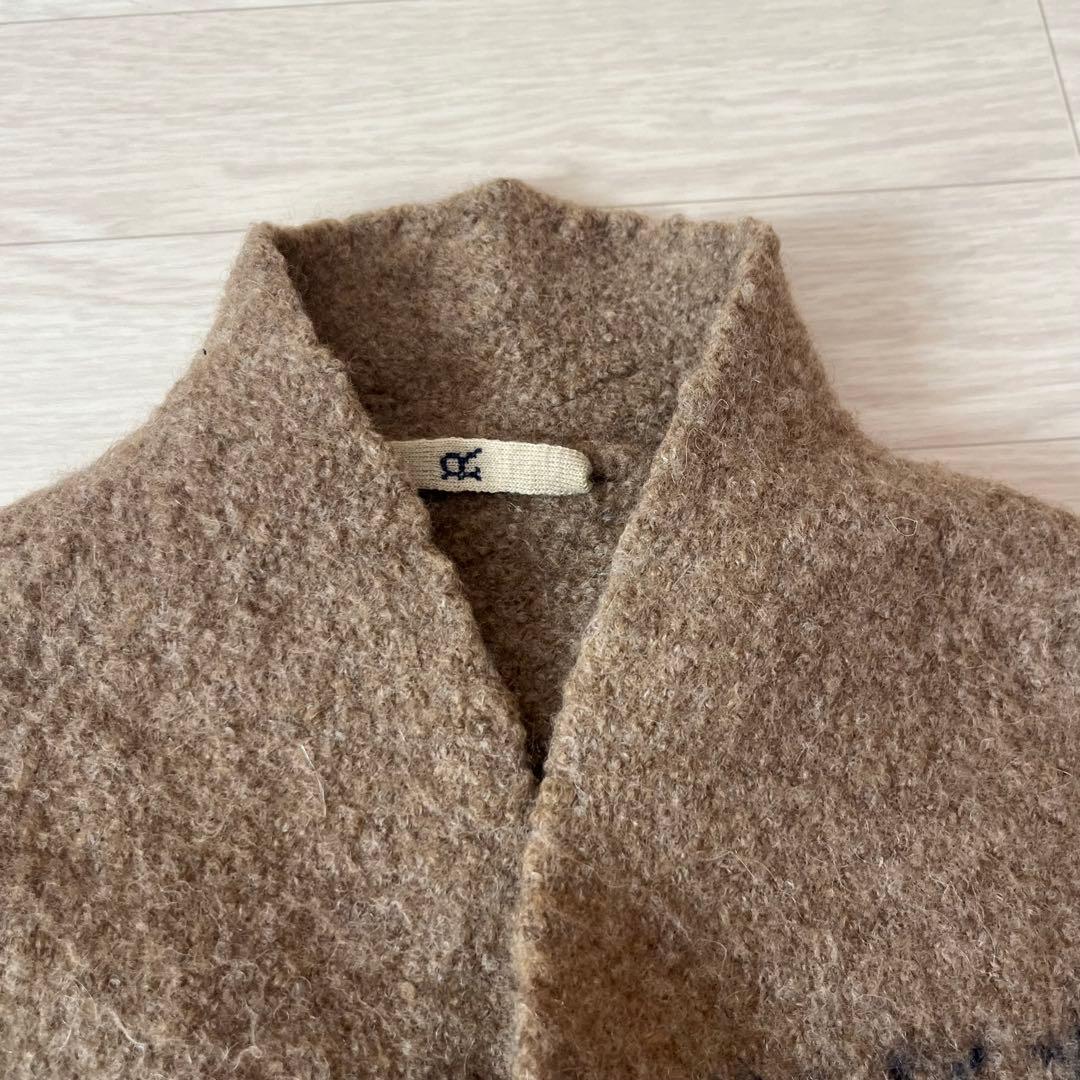 45R フォーティファイブアール 縮絨 圧縮ウール 金具 ジャケット サイズ3