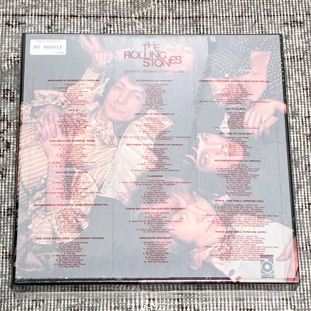 ROLLING STONES In The 60's コレクターズBOX 未開封