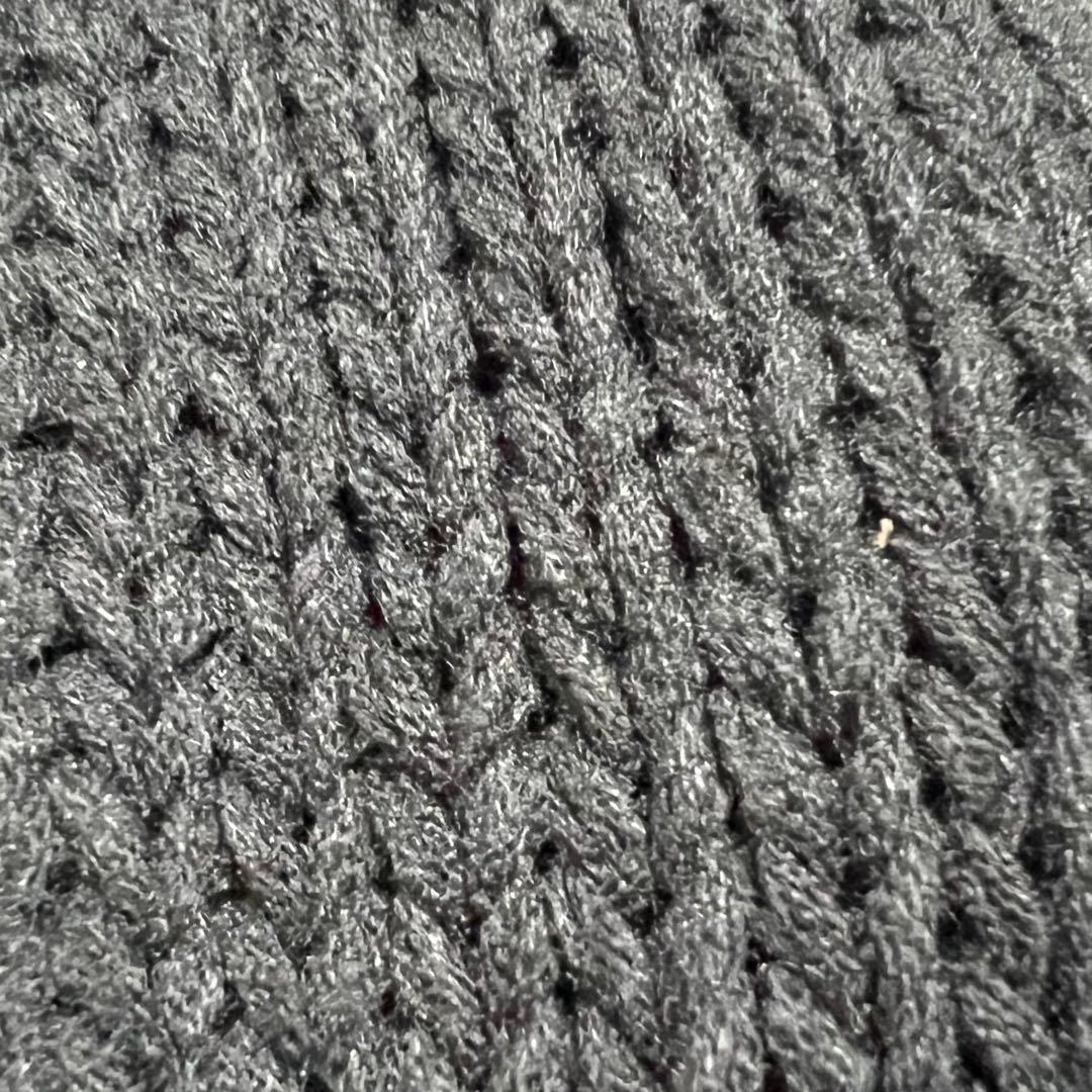 ナンバーナイン バルーンニット ドリーム期 ブラック