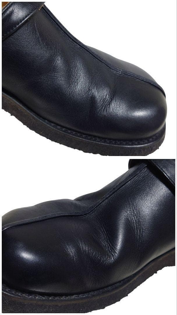 【希少モデル】E COX レザー サボサンダル UK8 英国製 黒