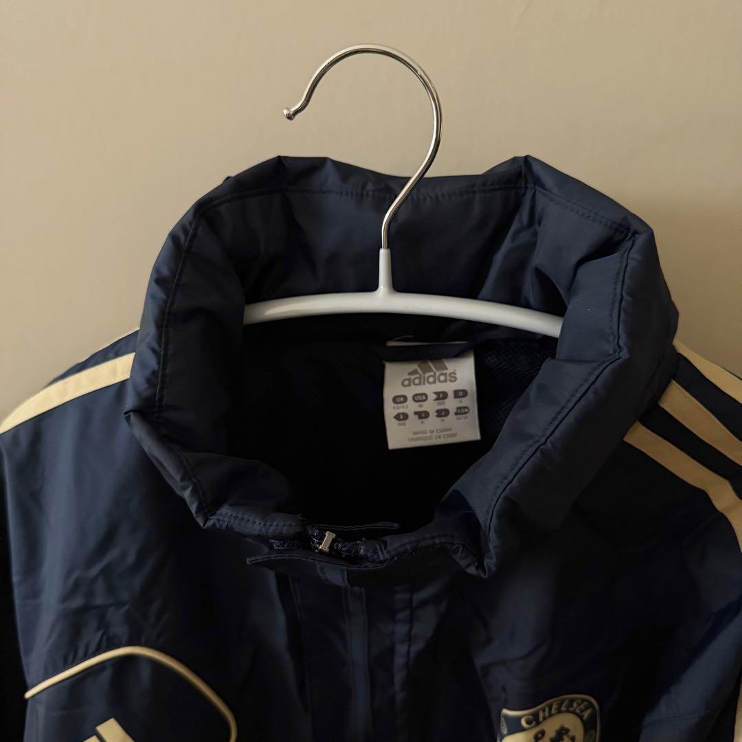 adidas Chelsea アディダス チェルシー ウィンドブレーカー 紺