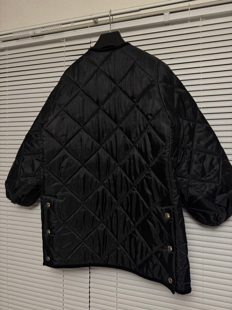 極美品　マッキントッシュ　DULSIE EXキルティング パフスリーブ コート