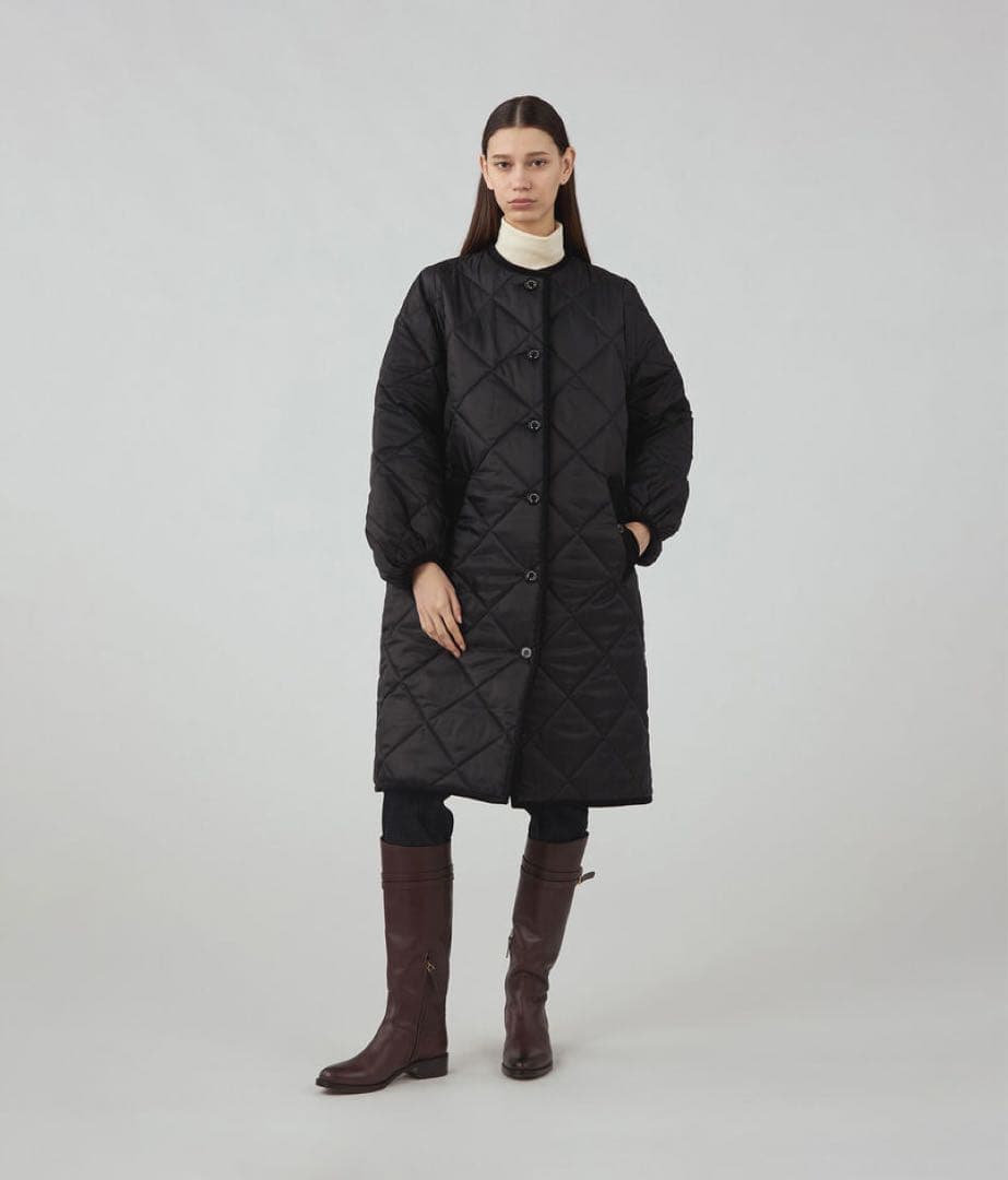 極美品　マッキントッシュ　DULSIE EXキルティング パフスリーブ コート