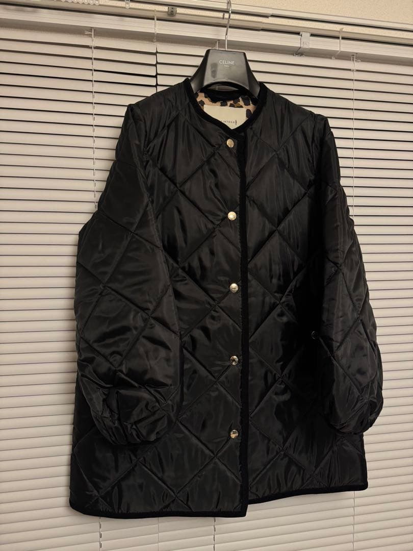 極美品　マッキントッシュ　DULSIE EXキルティング パフスリーブ コート