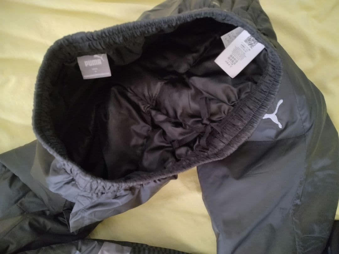 PUMA 中綿ウォーマー M 黒 上下 セット