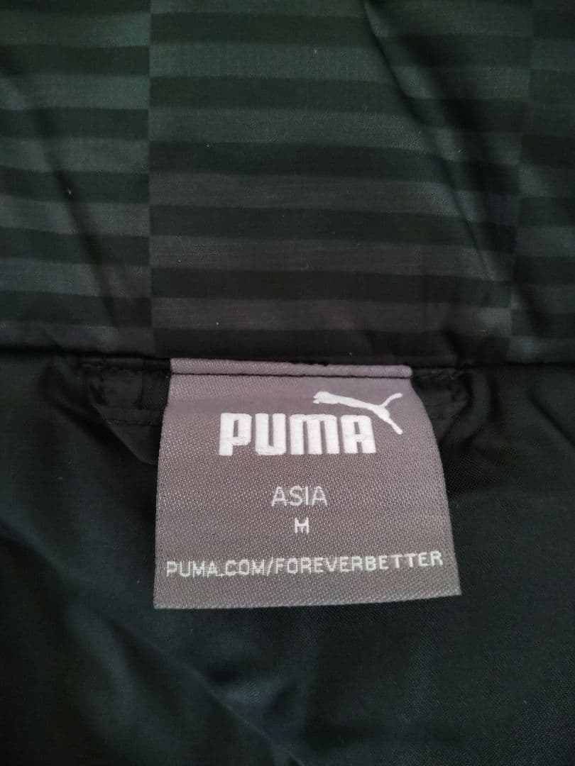 PUMA 中綿ウォーマー M 黒 上下 セット