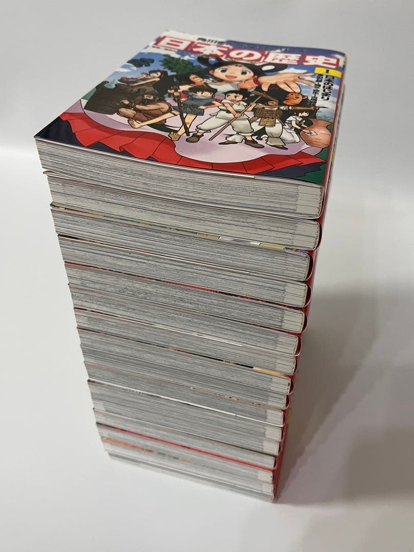 【16冊セット】角川学習漫画シリーズ　日本の歴史15巻+別巻1冊 箱付き