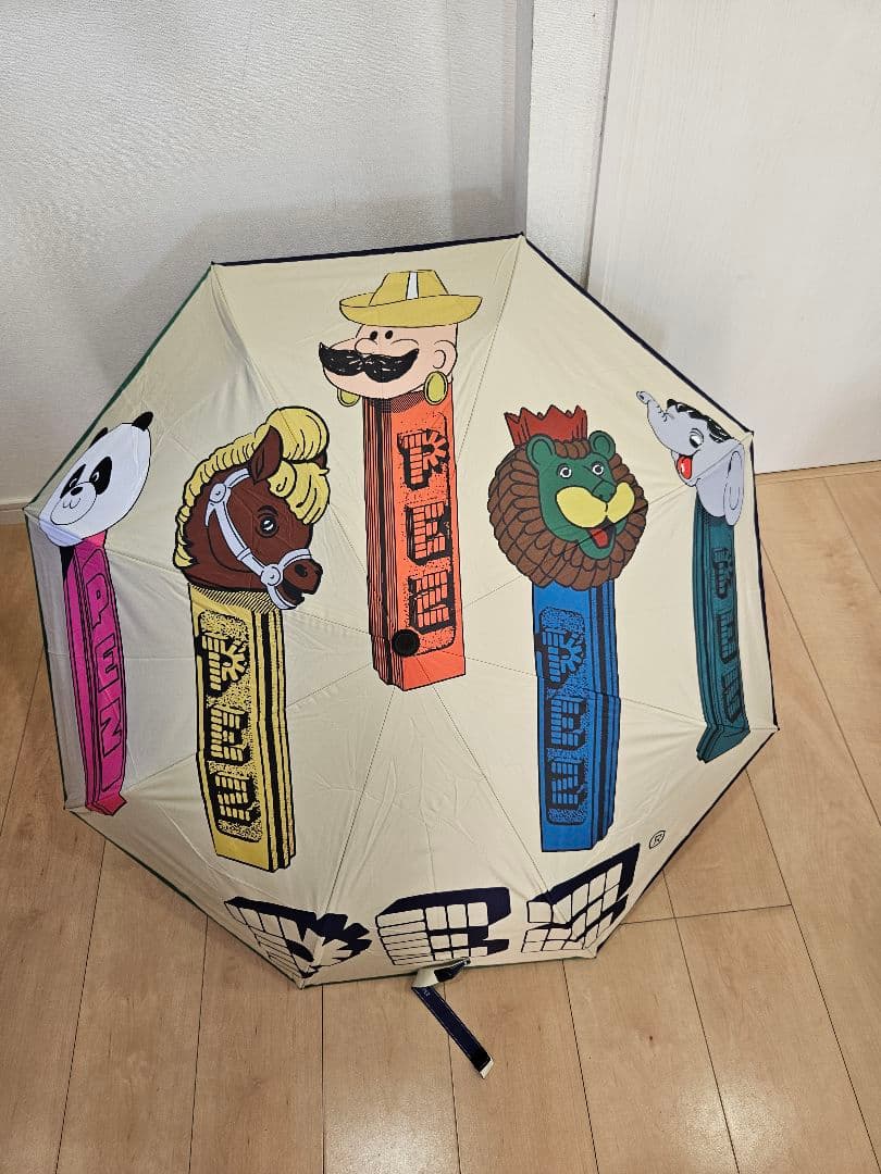 PEZ(ペッツ)✖️ear イアパピヨネ　　晴雨兼用・折り畳み傘　レア　完売品