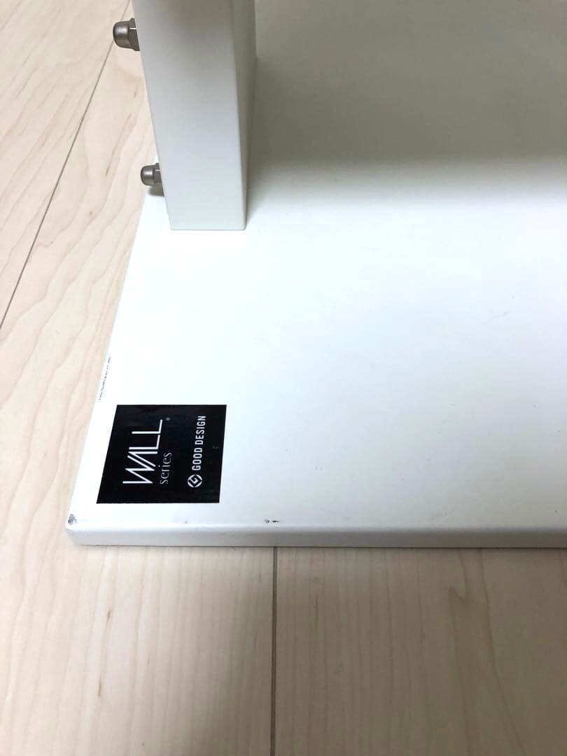 EQUALS WALL TV STAND V2 ホワイト　棚付き