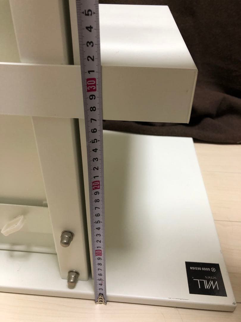 EQUALS WALL TV STAND V2 ホワイト　棚付き