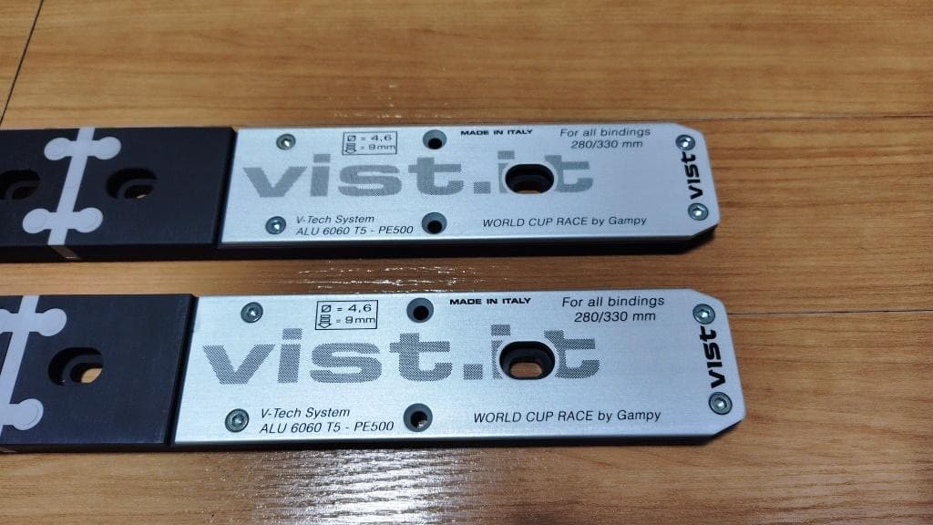 【新品】VIST スキープレート World Cup Race V16 ALU