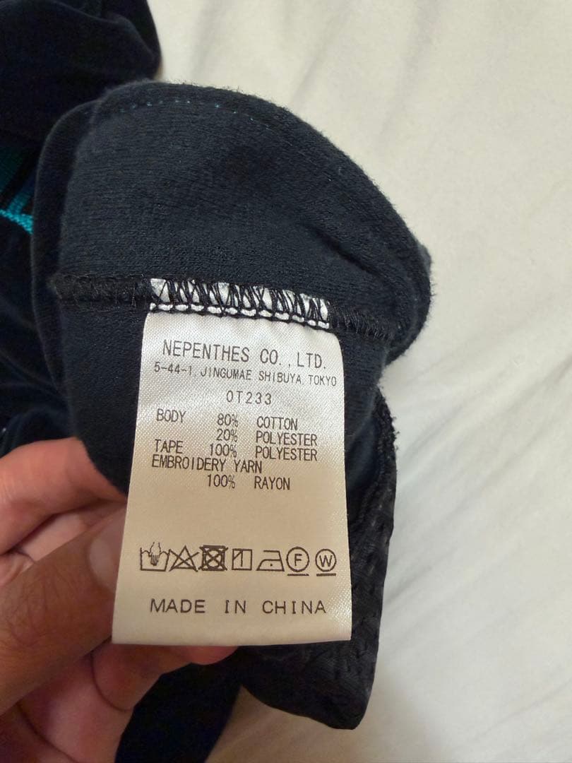 Needles ベロアトラックジャケット