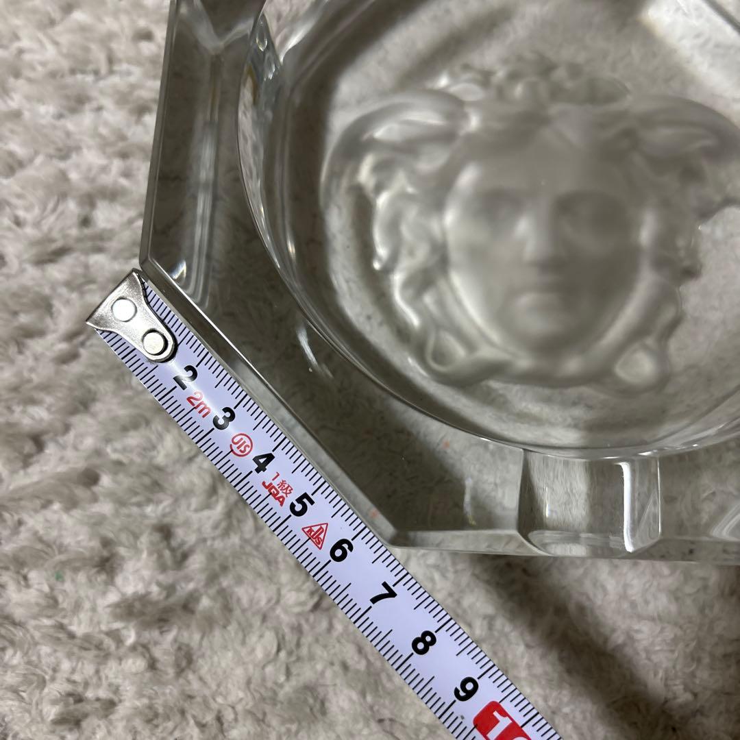 VERSACEヴェルサーチ　メデューサ クリスタル八角形アッシュトレイ灰皿